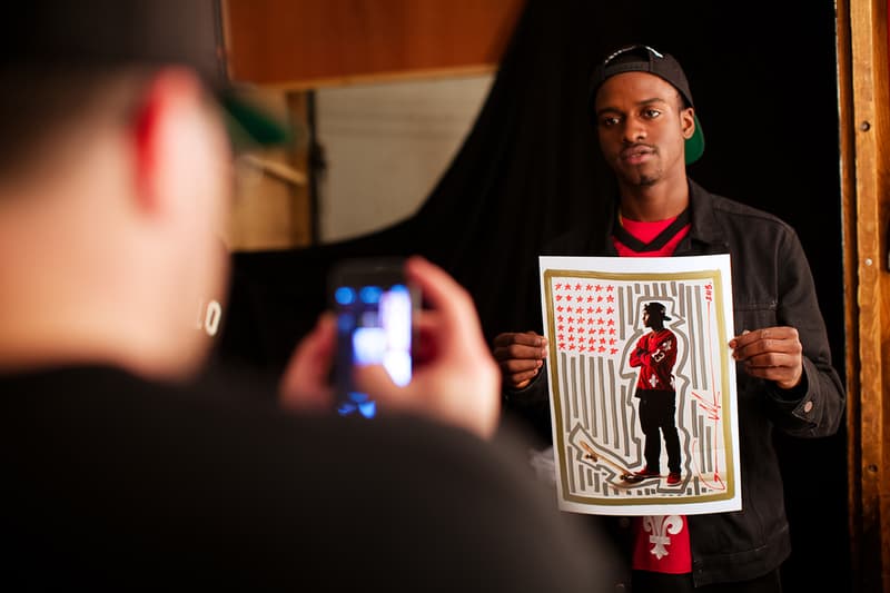 Jonathan Mannion 關閉工作室的同時為 Modelo 拍攝 #BlankCanvasME 廣告