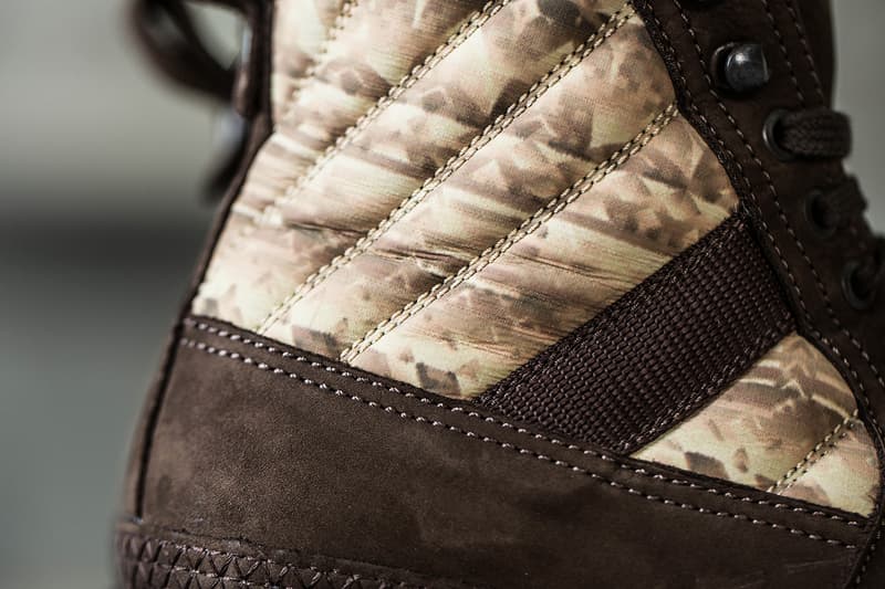 近賞 Moncler W Suede &amp; Printed 戶外靴款