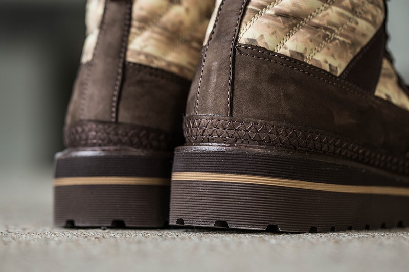 近賞 Moncler W Suede &amp; Printed 戶外靴款