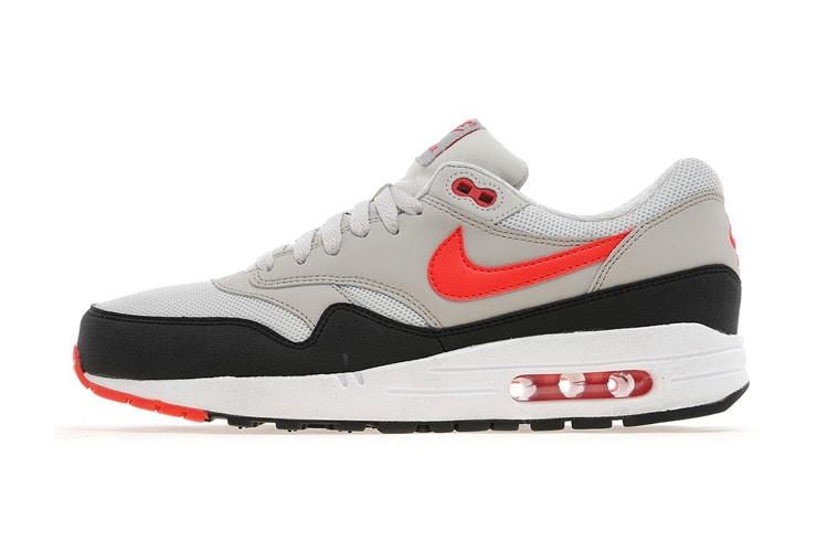 Nike Air Max 1 Light Bone/Black-Cherry Red JD Sports 獨佔配色