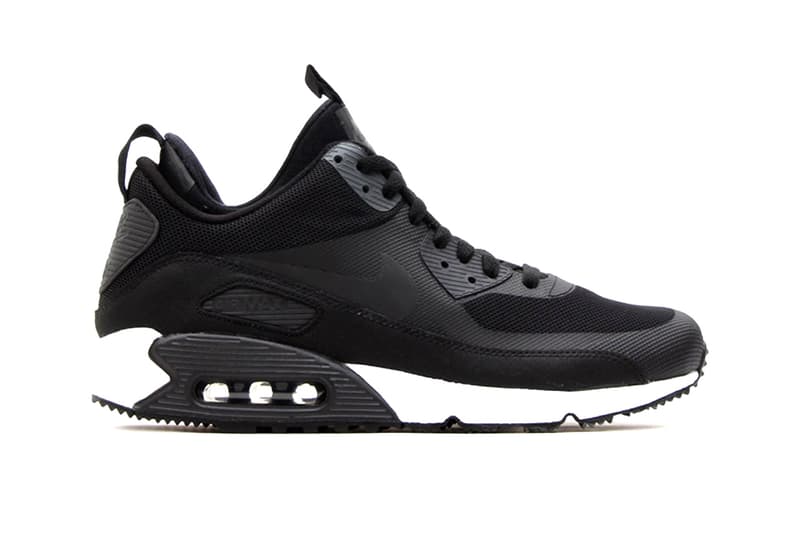 Nike Air Max 90 Sneakerboot Black/Dark Charcoal/White 配色