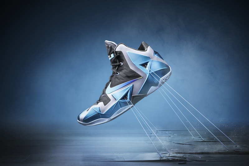 Nike LeBron 11「Gamma Blue」配色