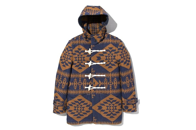 Pendleton x DELUXE 粗呢大衣