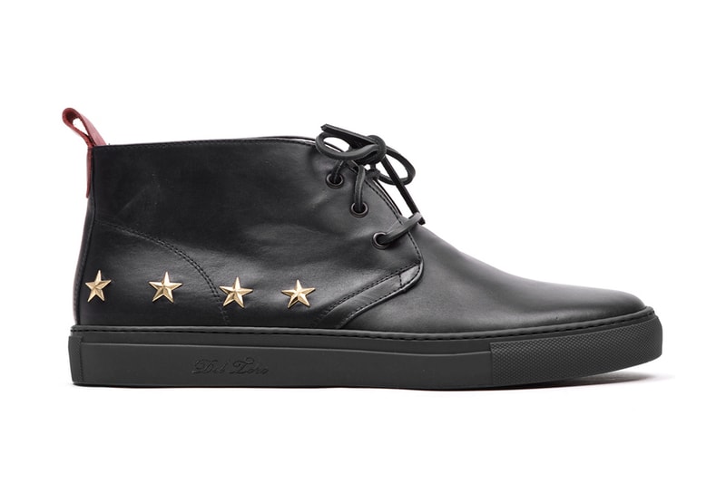 Shayan Afshar x Del Toro 10k Yellow Gold Stars Alto Chukka Sneaker 鞋款