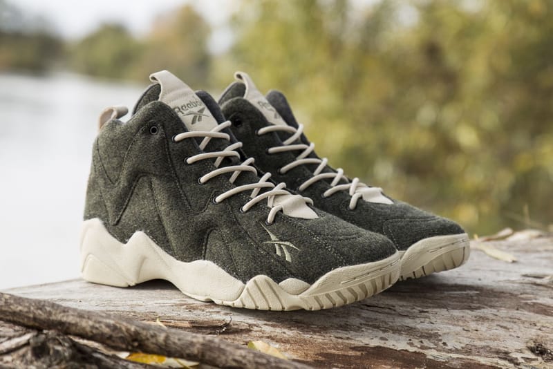 Sneakersnstuff x Reebok Kamikaze II Mid TXT「Herringbone」聯名球鞋