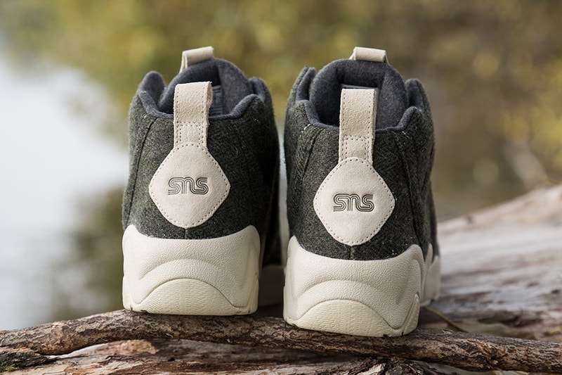 Sneakersnstuff x Reebok Kamikaze II Mid TXT「Herringbone」聯名球鞋