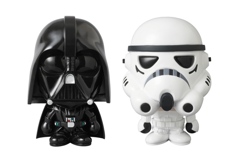 Star Wars x A Bathing Ape x Medicom Toy STORMTROOPER &amp; DARTH VADER 聯名珍藏版玩偶