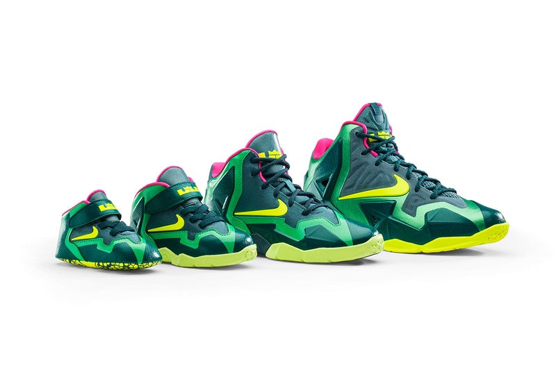 Nike 打造全新 Lebron 11 T-Rex 童鞋系列