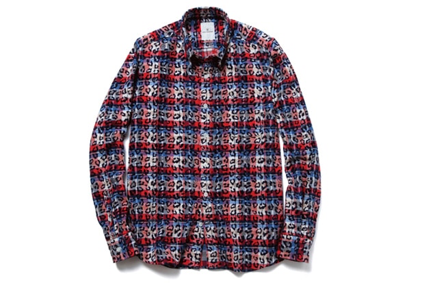 uniform experiment 豹紋印花法蘭絨襯衫