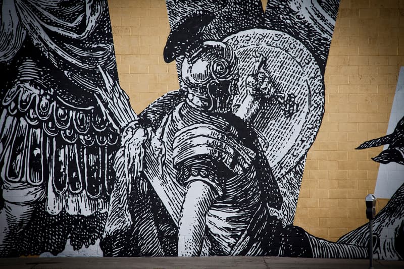 Woodkid 與 CYRCLE. 攜手在洛杉矶創作巨型壁畫