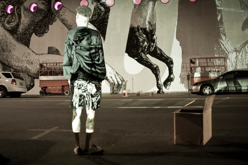 Woodkid 與 CYRCLE. 攜手在洛杉矶創作巨型壁畫