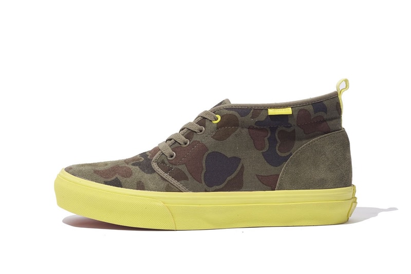 XLARGE x Vans Chukka「Duck Camo」聯名鞋款