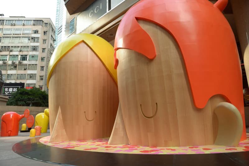 Yoskay Yamamoto「Submerged」雕塑展 @ 香港時代廣場