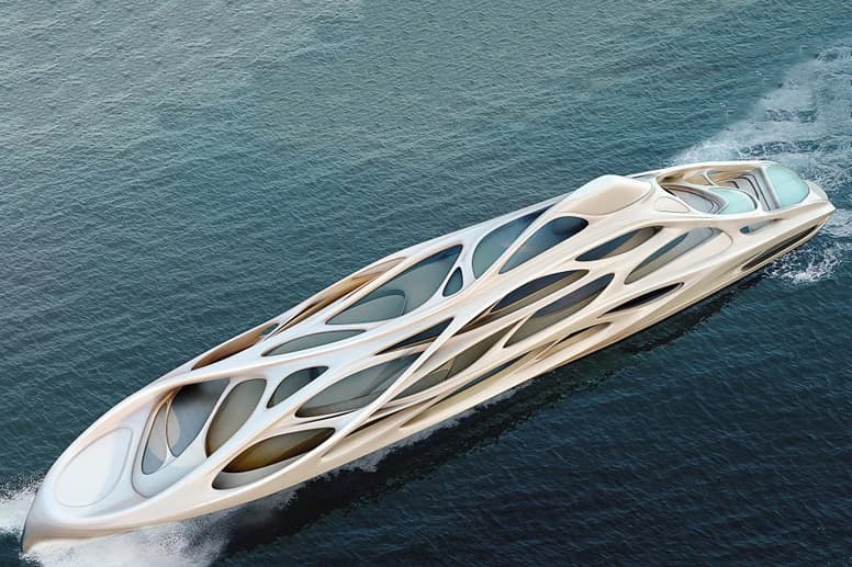 Zaha Hadid 與 Blohm + Voss 合作打造 Superyachts 概念遊艇