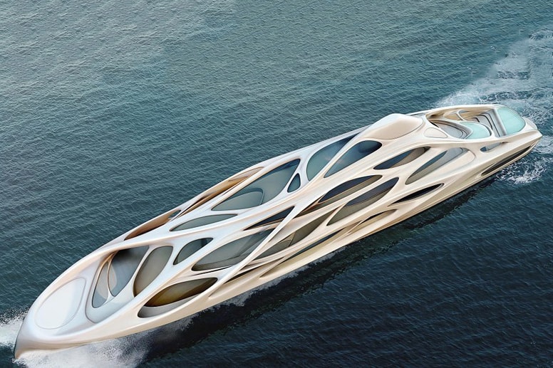 Zaha Hadid 與 Blohm + Voss 合作打造 Superyachts 概念遊艇