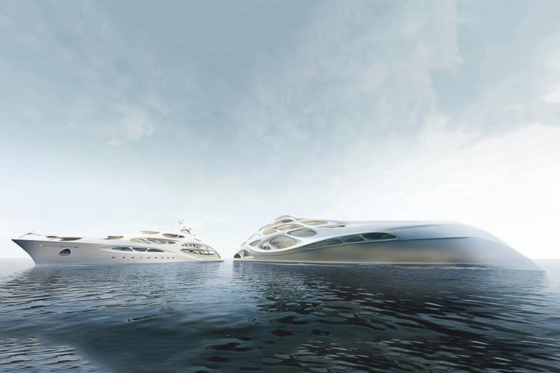 Zaha Hadid 與 Blohm + Voss 合作打造 Superyachts 概念遊艇
