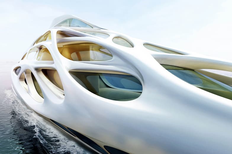Zaha Hadid 與 Blohm + Voss 合作打造 Superyachts 概念遊艇