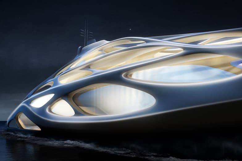 Zaha Hadid 與 Blohm + Voss 合作打造 Superyachts 概念遊艇
