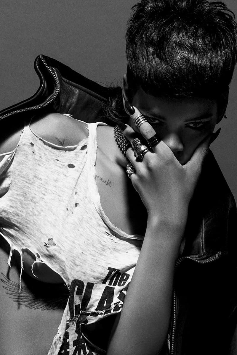 Rihanna 爲《032c Magazine》2013/2014 秋冬號拍摄造型特輯
