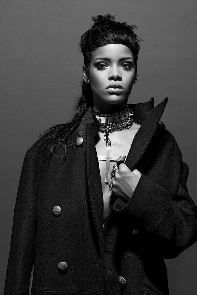 Rihanna 爲《032c Magazine》2013/2014 秋冬號拍摄造型特輯