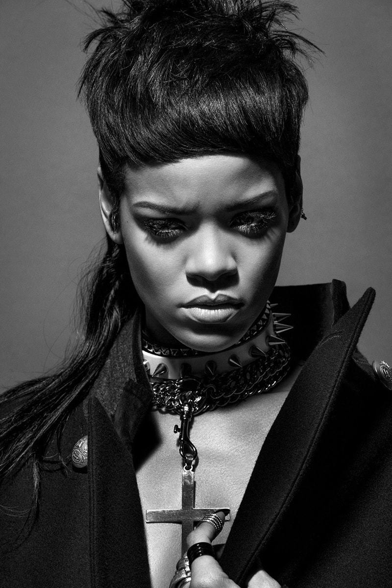 Rihanna 爲《032c Magazine》2013/2014 秋冬號拍摄造型特輯