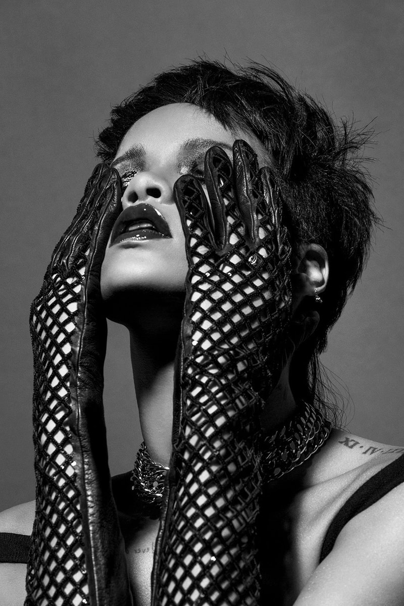 Rihanna 爲《032c Magazine》2013/2014 秋冬號拍摄造型特輯