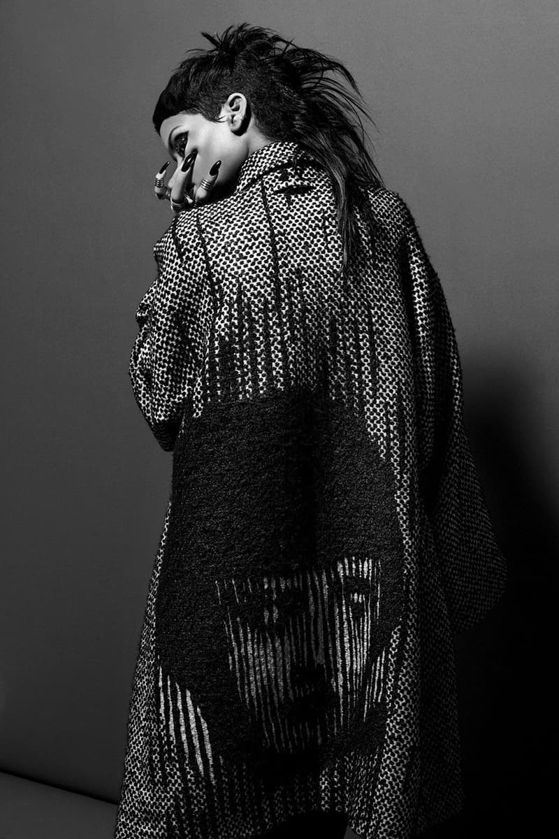 Rihanna 爲《032c Magazine》2013/2014 秋冬號拍摄造型特輯