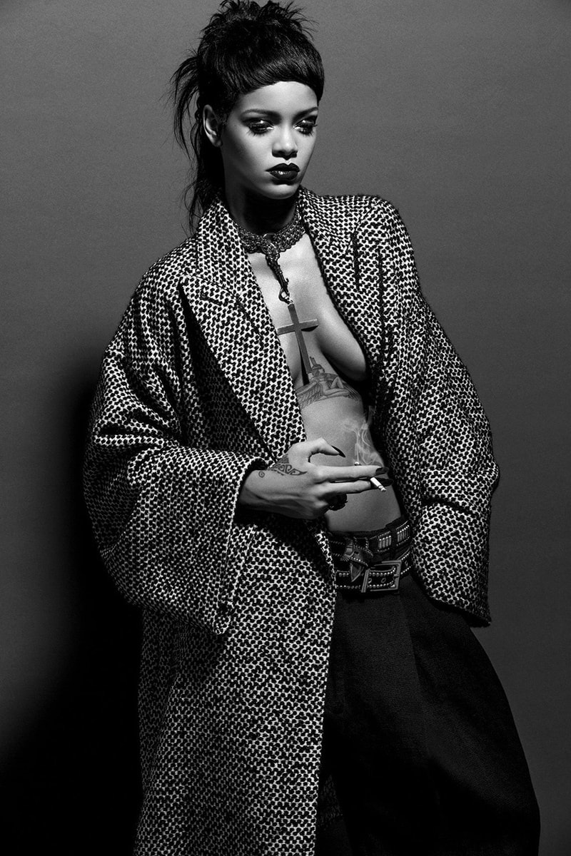 Rihanna 爲《032c Magazine》2013/2014 秋冬號拍摄造型特輯