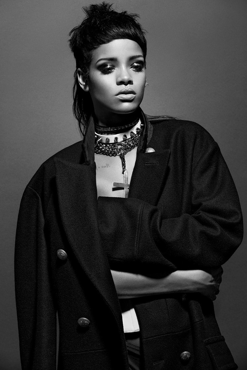 Rihanna 爲《032c Magazine》2013/2014 秋冬號拍摄造型特輯