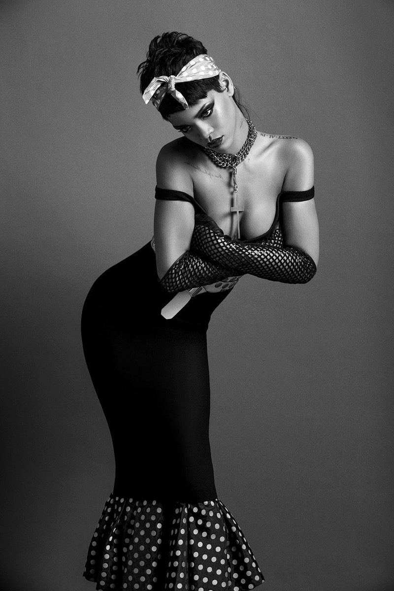 Rihanna 爲《032c Magazine》2013/2014 秋冬號拍摄造型特輯