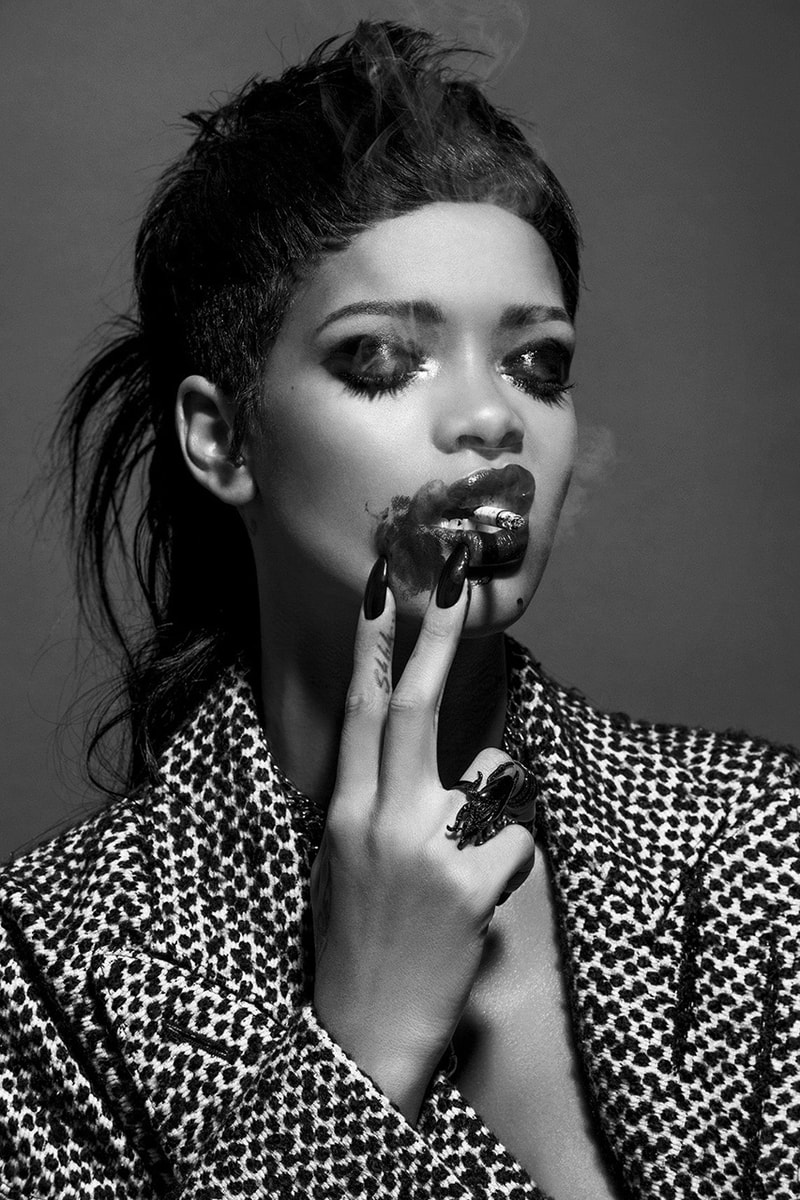 Rihanna 爲《032c Magazine》2013/2014 秋冬號拍摄造型特輯