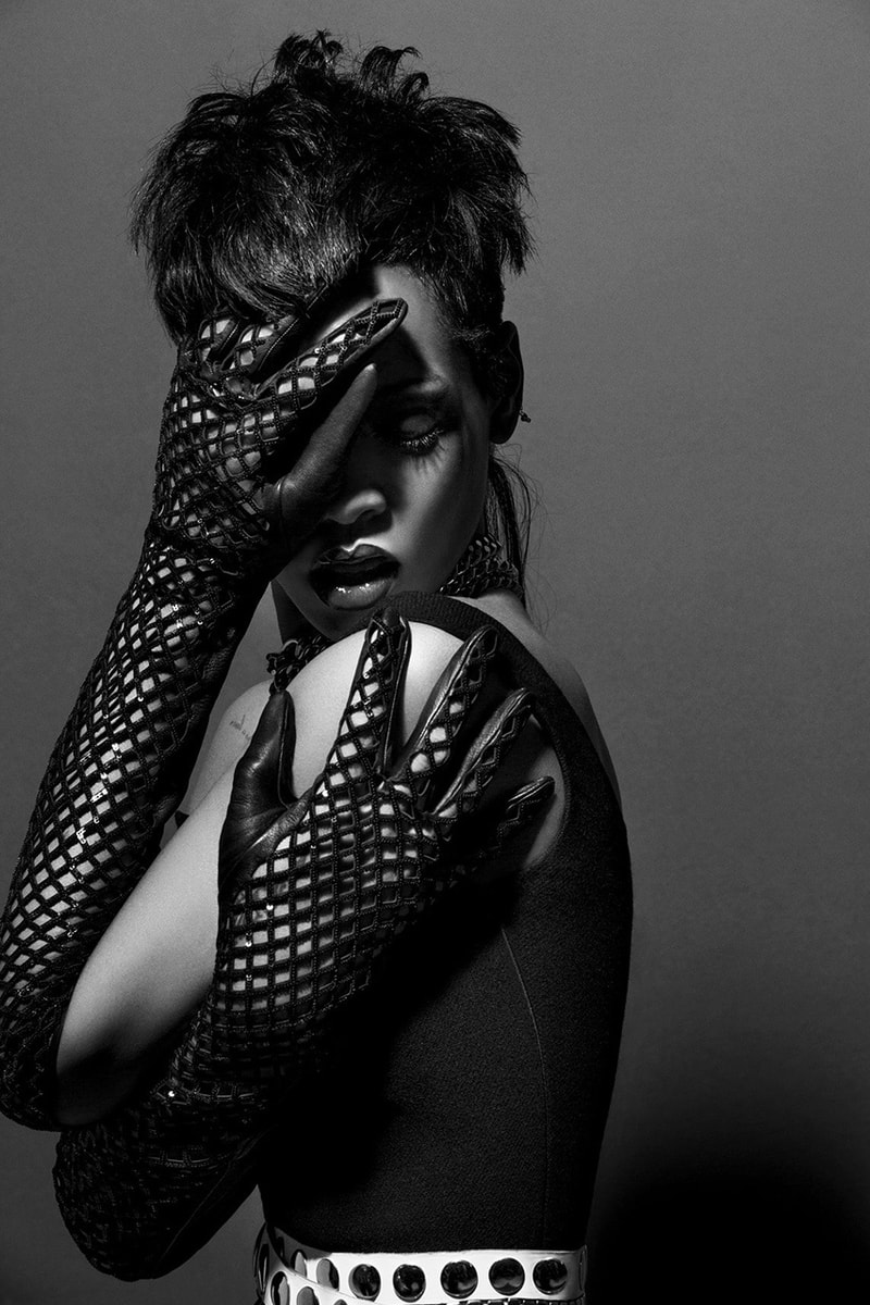 Rihanna 爲《032c Magazine》2013/2014 秋冬號拍摄造型特輯