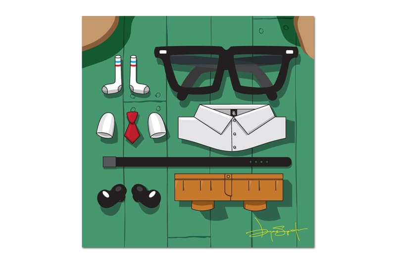 Bryan Espiritu 創作動漫人物 #Outfitgrid 插畫作品