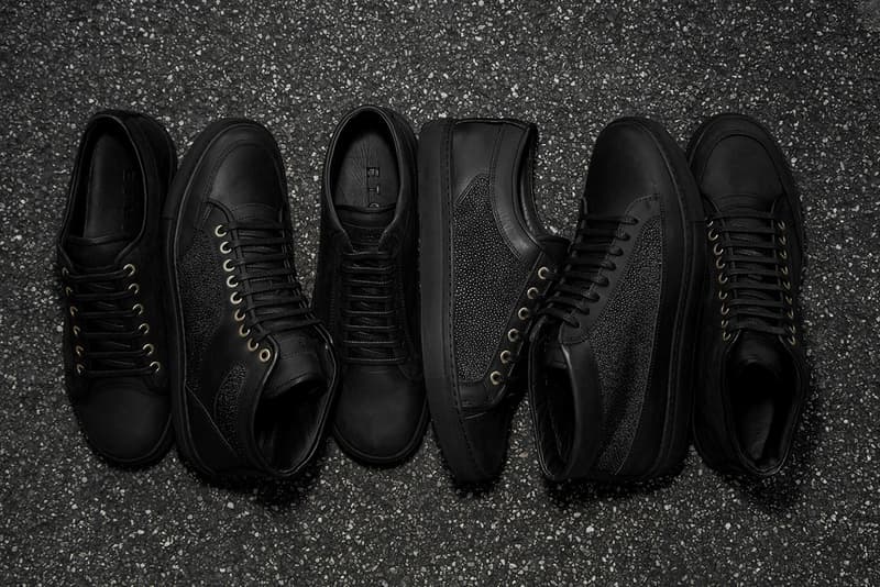 ETQ Amsterdam「All Black Series」鞋履系列