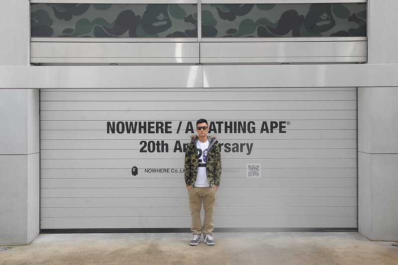 余文樂出鏡演繹 A Bathing Ape 20 週年紀念系列「BAPELAND」造型搭配 Lookbook