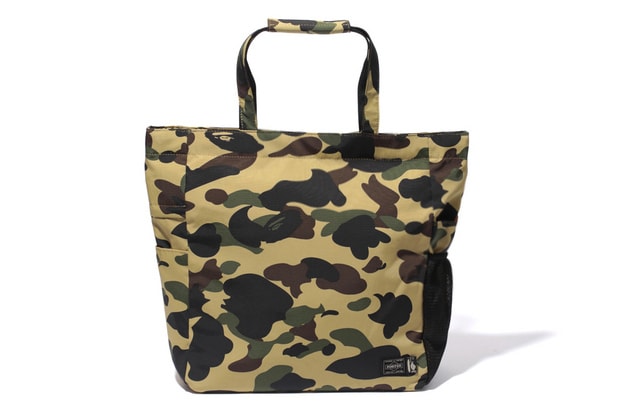A Bathing Ape x Porter 1ST CAMO 聯名迷彩托特包