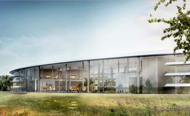 Apple 最新總部「Spaceship」設計圖