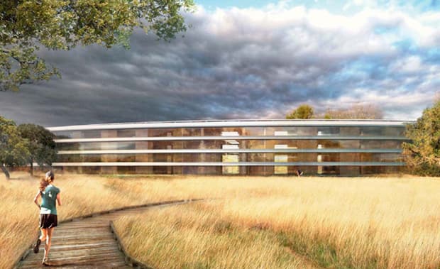 Apple 最新總部「Spaceship」設計圖