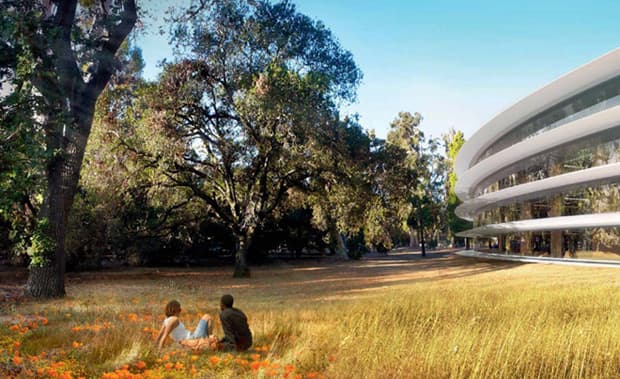 Apple 最新總部「Spaceship」設計圖