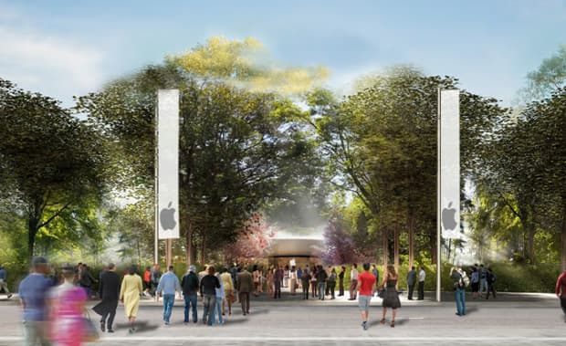 Apple 最新總部「Spaceship」設計圖