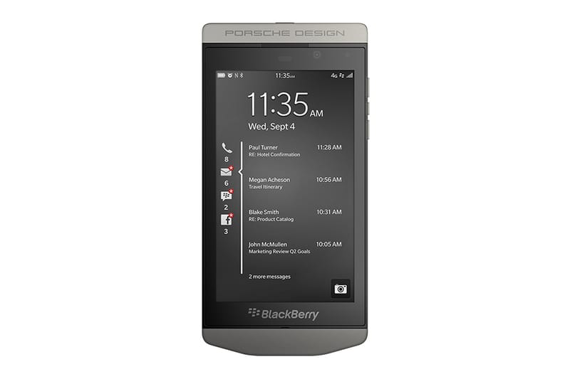 BlackBerry &amp; Porsche Design 攜手打造 P’9982 智能手機