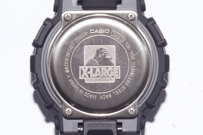 XLARGE® x Casio G-SHOCK GD-100 聯名腕表