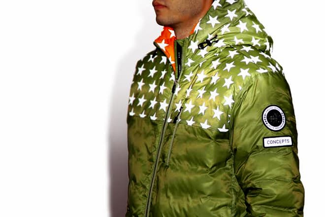 Concepts for Canada Goose 聯名 Lodge Hoody MA-1 羽絨外套