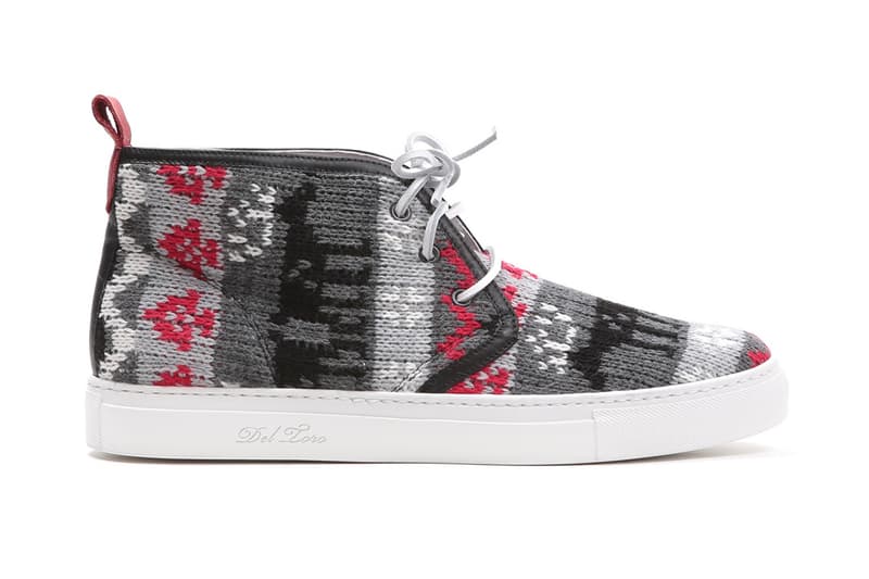 Del Toro Fair Isle Wool Alto Chukka 鞋款