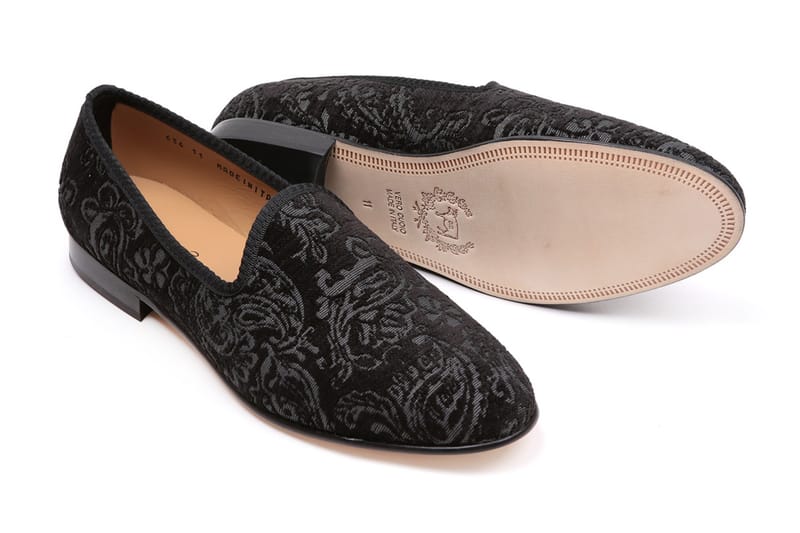 Del Toro Laser Paisley Velvet Slipper 鞋款
