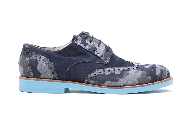 Del Toro Navy Camo Linen 鞋款系列