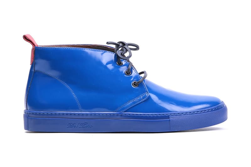 Del Toro Vitello Lucido Leather Alto Chukka 鞋款