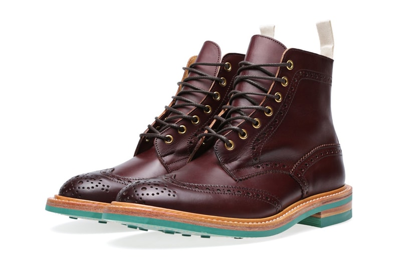END. x Tricker’s 2013 秋冬聯名 Stow Brogue Boot 系列