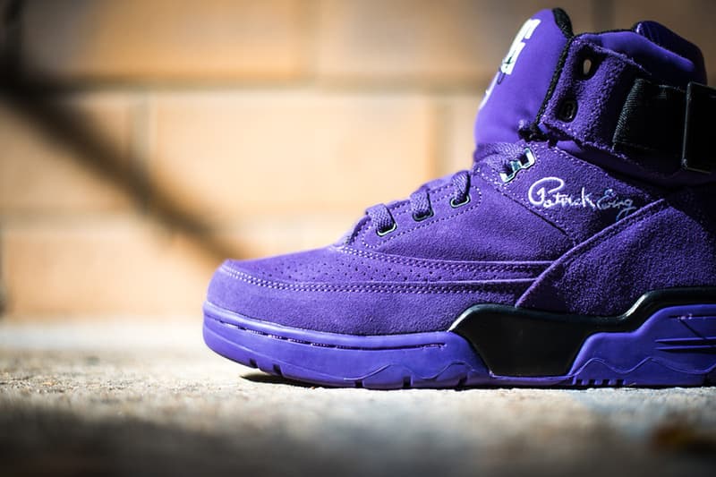 Ewing Athletics 33 Hi「Purple Suede」配色