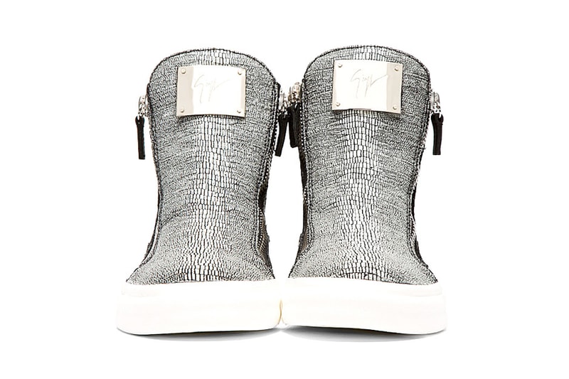 Giuseppe Zanotti Stingray Print 高筒球鞋